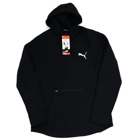 PUMA Black Evostripe Pullover Hoodie - Picture 9 of 10